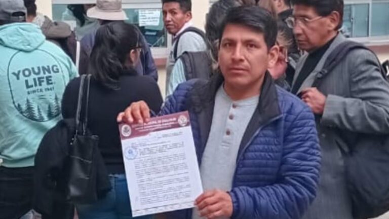 Ariel Cahupaza, presidente del Concejo municipal de Chulumani. (Foto: FmBolivia)