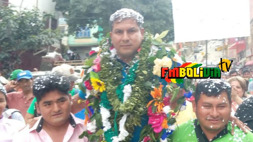 César Carrasco, alcalde designado por el Concejo Municipal de Chulumani. (Foto: FmBolivia)