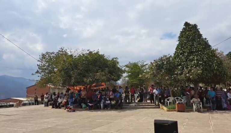 Asamblea de la Regional Chicaloma. Foto: Captura)